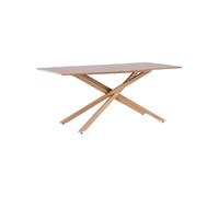 - Table de repas 90 x 180 cm Piazza mocca
