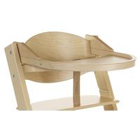 Table de repas/de jeu pour chaise haute, hêtre naturel