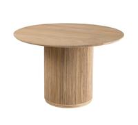 Table de Repas Design en Bois "Vincent" 120cm Naturel