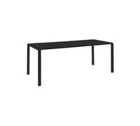 VONDEL - Table de jardin en aluminium noir L214 Noir