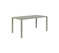 Table de repas en aluminium vert, 3 places, rectangulaire, pour extérieur - Zuiver, Vondel - 169x87x75 cm