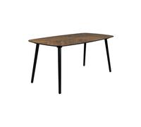 Table de repas en bois brun Clover