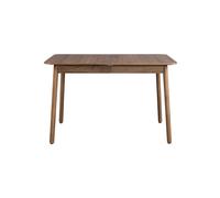 Table de repas en bois marron, extensible, 6 places, rectangulaire - Zuiver, Glimps - 120x80x76 cm