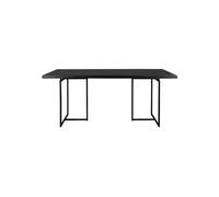 Table de repas en bois noir Class 220cm
