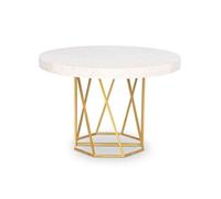 Table de Repas Extensible "Janina" 110-260cm Blanc