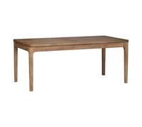 Atmosphera Table à manger extensible Sabor acacia L180-260 cm Beige