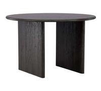 Table à Manger Ronde "Bjorholmen" 120cm Noir