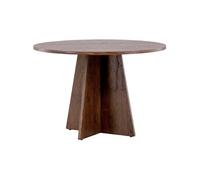 Venture Home - Table de repas ronde ?110 cm Bootcut mocca Mocca G
