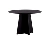 Bootcut table de salle à manger ⌀110cm noir.