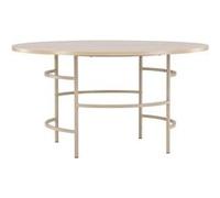 Table à Manger Ronde "Copenhagen" 140cm Beige