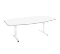 Table de réunion en forme de tonneau