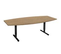 Table de réunion en forme de tonneau