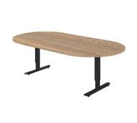 Table de réunion ovale