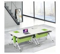 Table de réunion polyvalente et connectable pour formation professionnelle, bureau collaboratif pour événements, postes de travail d'étude professionnels (119,4 x 61 x 74,9 cm)