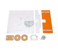 Table de routeur en aluminium, plaque d'insertion, pour bancs de travail du bois, plaque de routeur, outils pour le bois, fraiseuse, Machine de découpage