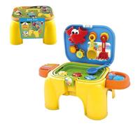 Table de Sable et d'eau, Table sensorielle en Plastique sûre, d'eau pour Enfants et Tout-Petits, Jouet de Plage Portable pour la Plage 'été, la Salle Classe, la Sable