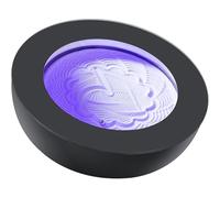 Table de sable magnétique mobile avec 19 motifs de pleine conscience, 7 options d'éclairage, contrôle intelligent par application pour la relaxation sensorielle à domicile au bureau