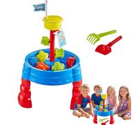 Table De Sable pour | Table d'Activités Aquatiques,Jouet d'Extérieur Éducatif et Ludique pour Garçons Filles Plage Terrasse Jardin Pelouse