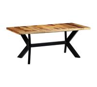 Table De Salle À Manger 180x90x75 Cm Bois De Sesham Solide