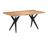 Table de Salle à Manger 200x90x76cm Bois de Récupération Solide Dîner vidaXL