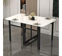 Table de Salle à Manger à abattants, Table de Cuisine Extensible Moderne, Table de Salle à Manger Pliante pour Petits Appartements, Table multifonctionnelle Gain de Place pour cuis