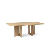 Audo Androgyne Table à Manger Rectangulaire 210x109 cm Chêne