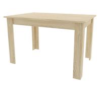 Table de salle à manger avec plateau en chêne sonoma UMEKO 120x80