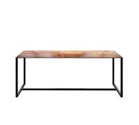 Table de salle à manger Big Brother 90x200cm H 73cm/epoxy-lacquered