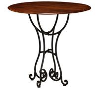 Table de Salle à Manger Bois Acacia et Finition Sesham 120x76cm Maison vidaXL
