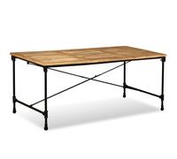 Table De Salle à Manger Bois De Manguier Massif 180 Cm