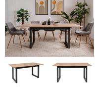 Table En Bois Table Extensible Style Industriel