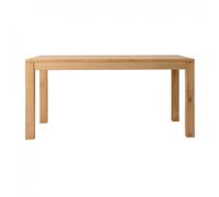 Table de salle à manger bois massif Cana LxWxH 160x90x75.5cm