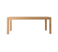 Table de salle à manger bois massif Cana LxWxH 200x90x75.5cm