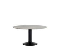 Table de Salle à Manger Centrale Muuto Ø140, Marbre Gris/Noir