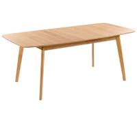Table de salle à manger extensible 150/190x90 cm bois clair MADOX