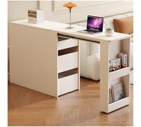 Table de Salle à Manger Extensible, îlot de Cuisine for espaces compacts, réversible comme Ordinateur de Bureau à Domicile, Table d'appoint/Table de Bureau for Le Salon(50cm/19.68in)