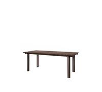 Table de Salle à Manger Ferm Living Atura 200x90 Chêne Teinté foncé/Chocolat Noir