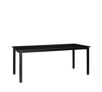 Table de Salle à Manger Hübsch Hock L190 Noir