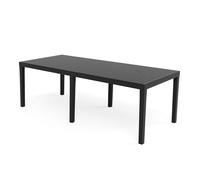 Table de Salle à Manger IPAE Progarden Indo ind012an Extensible Anthracite 22