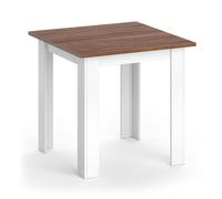 Vicco Table de Salle à Manger Karlos, Noyer, 80x80cm, Convient pour 2 à 4 Personnes pour Une Utilisation dans la Salle à Manger