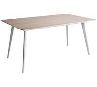 Table de Salle à Manger Moderne Plateau en Pierre Aggloméré Intérieur Extérieur