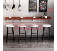 Table de salle à manger murale pliable et peu encombrante - Bureau suspendu polyvalent pour cuisine et bar - Se replie facilement à plat pour un rangement pratique et une utilisation efficace