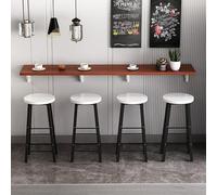 Table de salle à manger murale pliable et peu encombrante - Solution élégante et compacte pour les petits espaces - Table suspendue polyvalente et fonctionnelle pour salle à manger