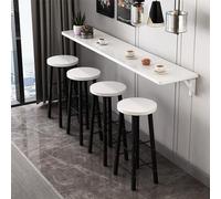 Table de salle à manger murale pliable - Peu encombrante, pratique et polyvalente pour un usage domestique - Idéale pour les petits espaces, la cuisine, le salon et les applications multi-scénarios