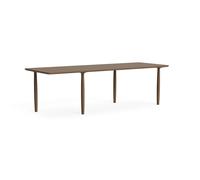 Table de Salle à Manger Oku L250 cm Chêne Fumé Clair