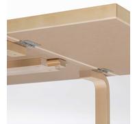 Table de salle à manger pliante Aalto DL81C solid birch frame