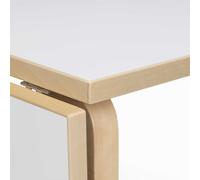 Table de salle à manger pliante Aalto DL81C solid birch frame