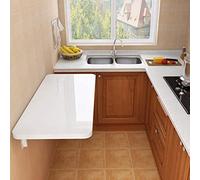 Table de salle à manger pliante murale multifonction pour ordinateur portable/établi économise de l'espace pour la maison, la cuisine et le bureau