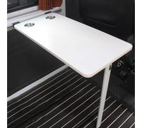 Table de salle à manger pliante murale peu encombrante avec tasse d'évier de réserve pour camping-car, bureau à domicile et activités de plein air