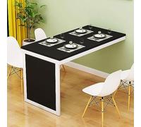 Table de salle à manger pliante murale polyvalente en bois pour petits espaces, bureau convertible, bureau d'ordinateur, bureau pour bureau, chambre, cuisine